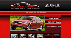 Desktop Screenshot of landismotorsports.com